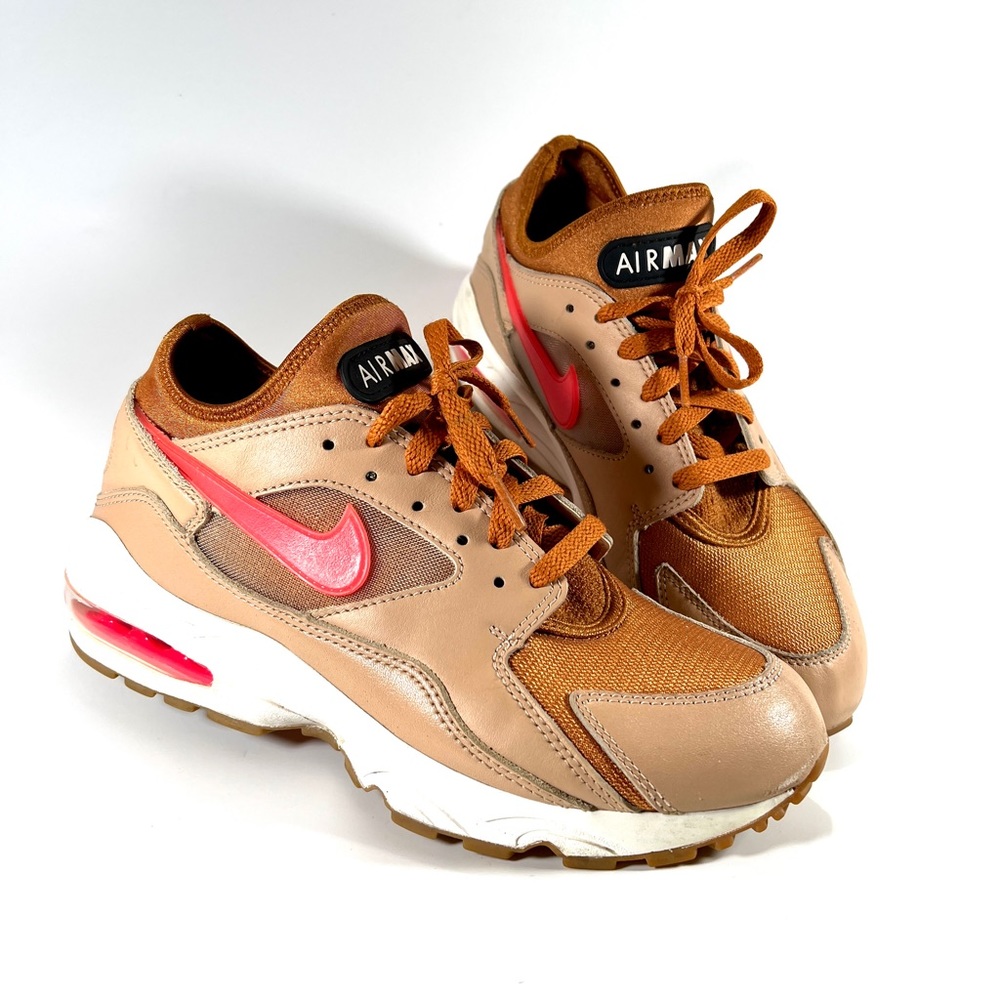 Nike Airmax 93 ID Air Max Day Coral Brown Tan Size 8.5 AR5337-992